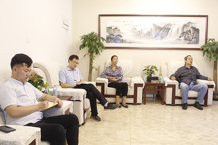 Professor Zhao Chuanshan from Qilu University of Technology visited our company for inspection